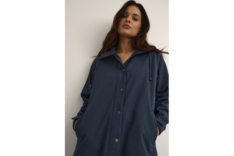 Alia Softshell Coat | Navy