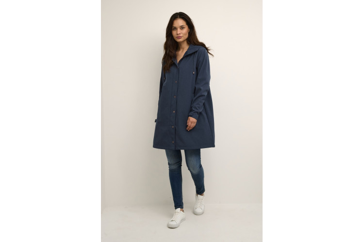 Alia Softshell Coat | Navy
