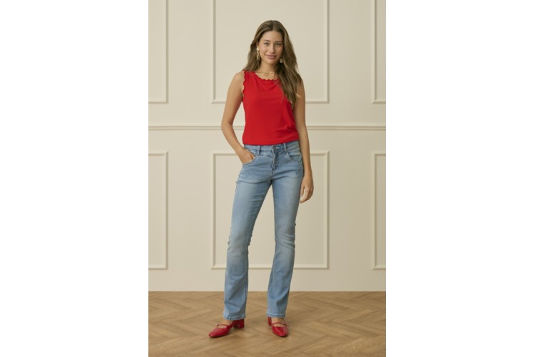 Amelie Bootcut Jeans | Medium Blue