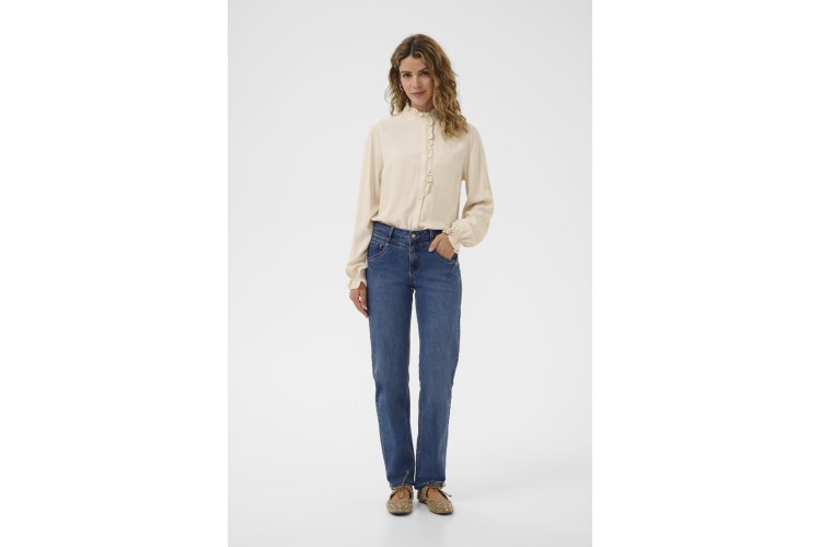 Amelie Straight Jeans | Seattle MId Blue