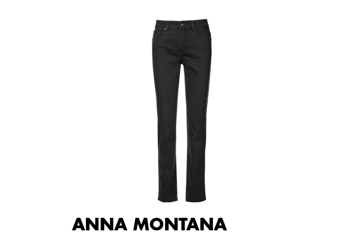Anna Montana Jeans - Julia Classic Straight | Black