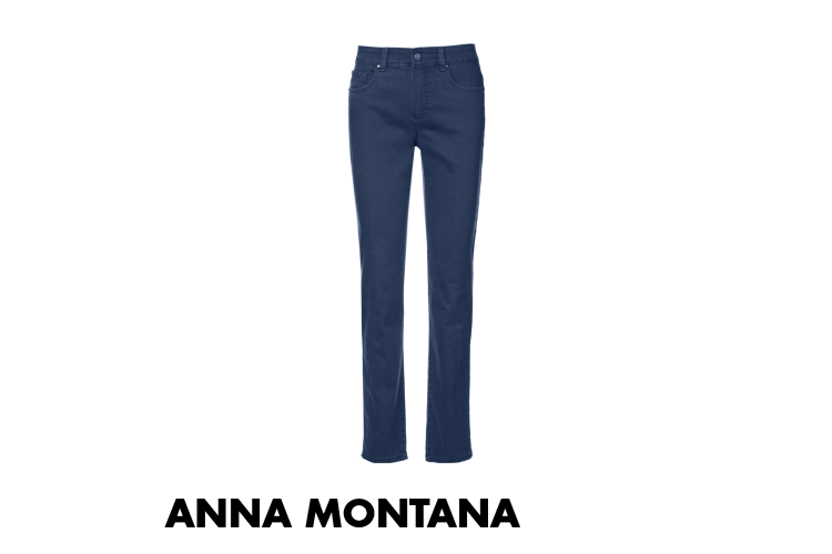 Anna Montana Jeans - Julia Classic Straight | Stonewash