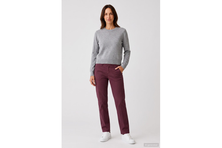 Anna Montana Jeans - Mila Flexi | Burgundy