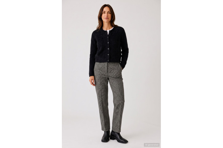 Anna Montana Trousers - Rose Flexi | Grey