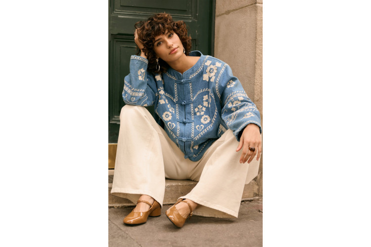 Tannie Portland Blue Denim Jacket | Chambray