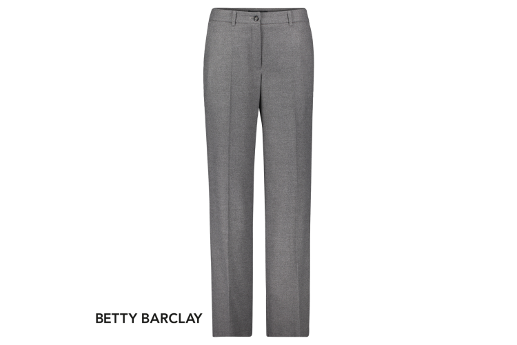 Betty Barclay Nele Wide Leg Trouser | Grey