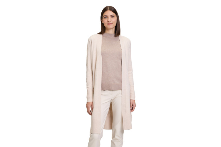 ** Betty Barclay Long Cardigan 5139/1026 | Oatmeal