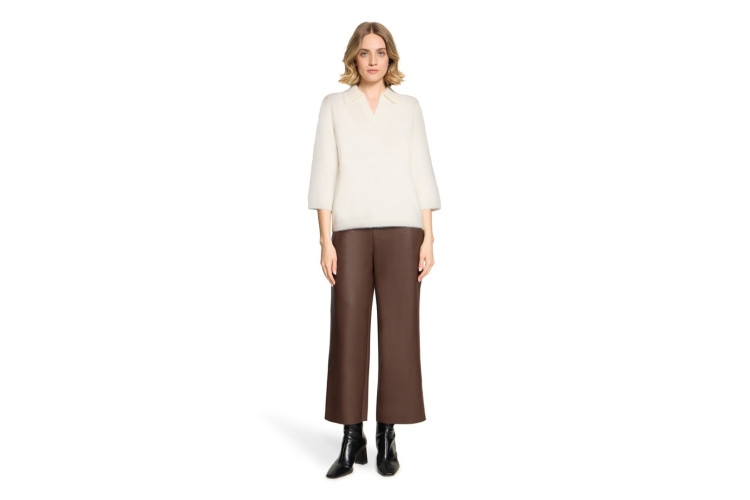 Betty Barclay Soft Collared Jumper | Off White