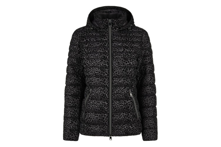 Black Quilted Barbara Lebek Jacket