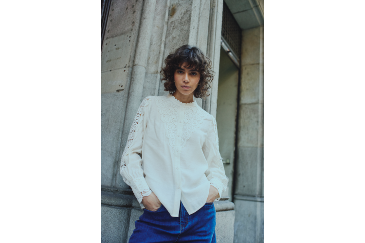 Blondie Blouse by Fransa