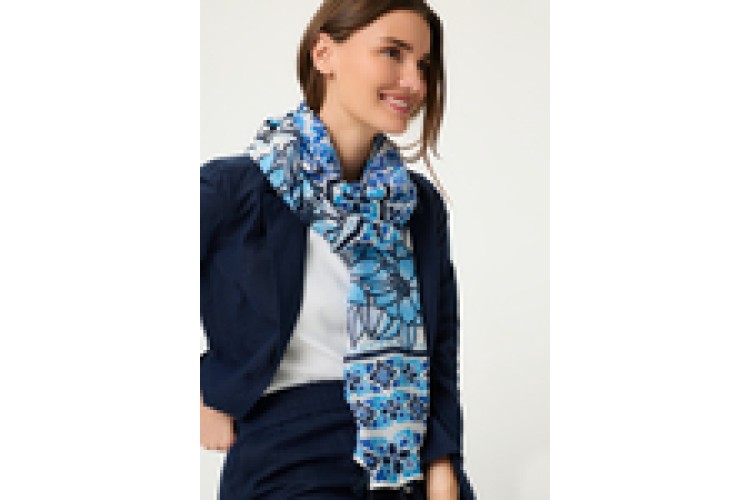 BLUE SCARF