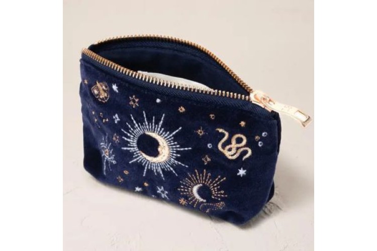 Boho Mysticism Coin Purse | Navy