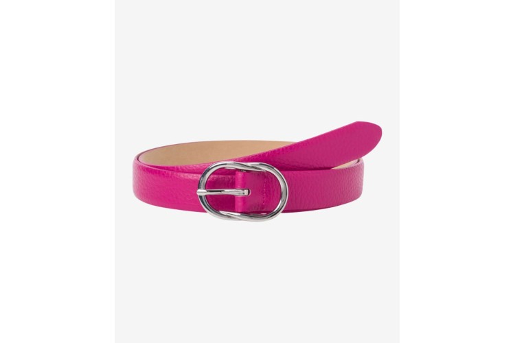 Pink Leather Belt 100cm