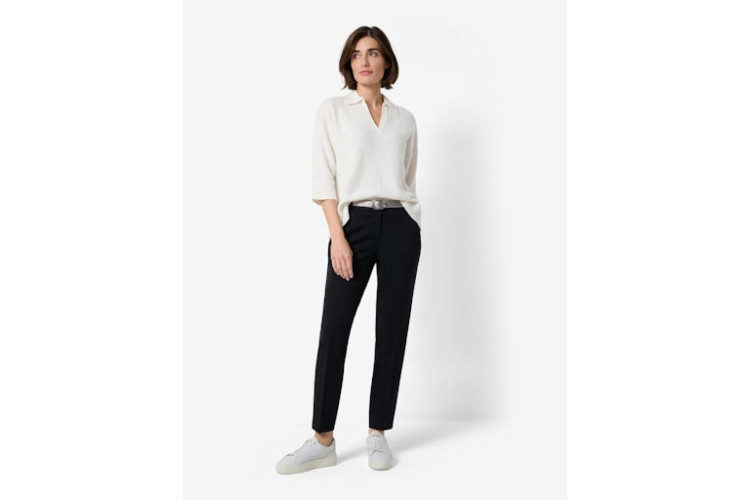 Brax Maron S Trousers - Petite | Black