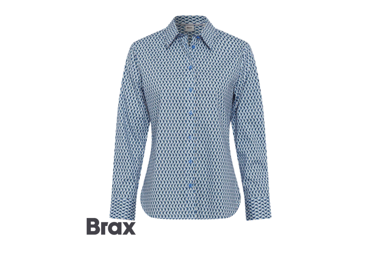 Brax Victoria Shirt 46-6548/24 | Blue