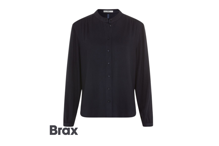BRAX Brushed Cotton Shirt 45-9338/22 |Navy