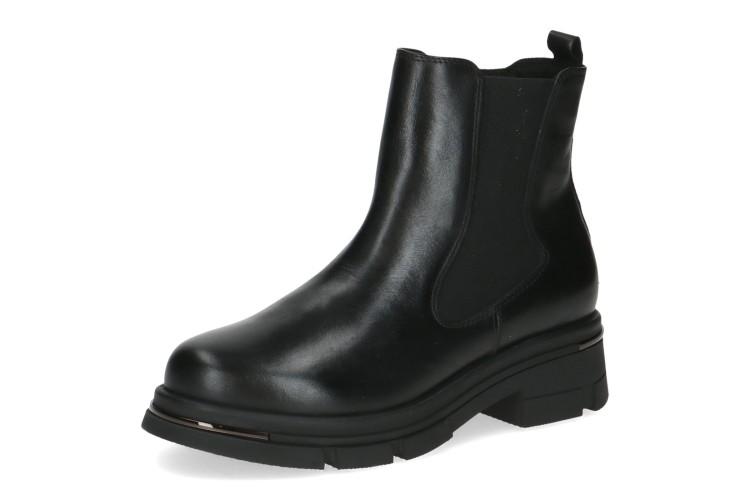 Caprice Leather Boot 25428 | Black
