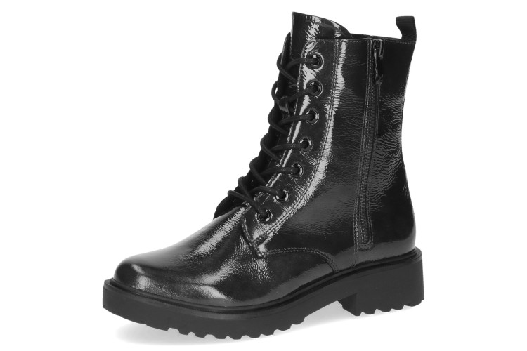 Caprice Patent Leather Boots 25217 | Black