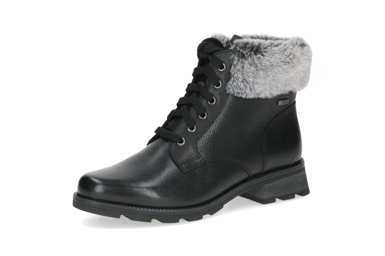 Caprice Leather Boot 26224 |Black