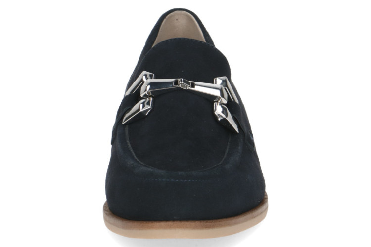 Caprice Navy Suede Loafer