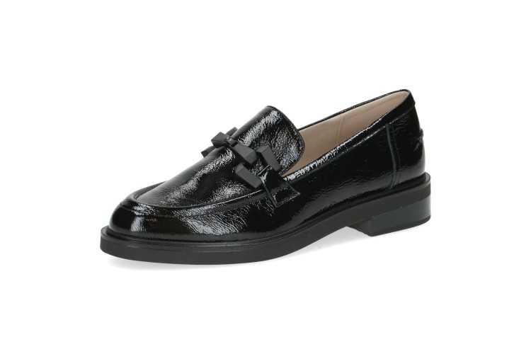 Caprice Patent Loafer 24200| Black