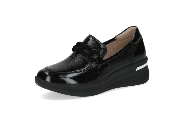 Caprice Patent Shoe 24301 | Black
