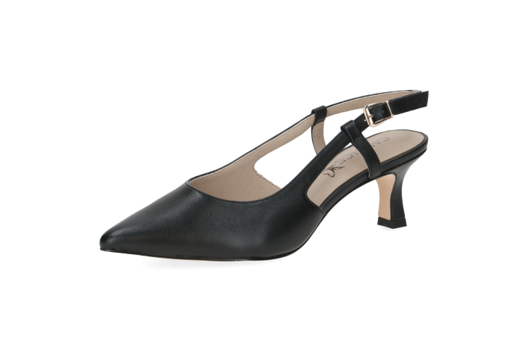 Caprice Leather Shoe 29601 | Black 