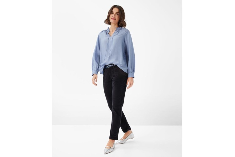 Brax Carola Cord Regular | Navy
