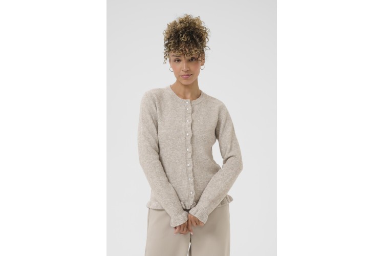 Cream Jolly Cardigan – Pebble Grey