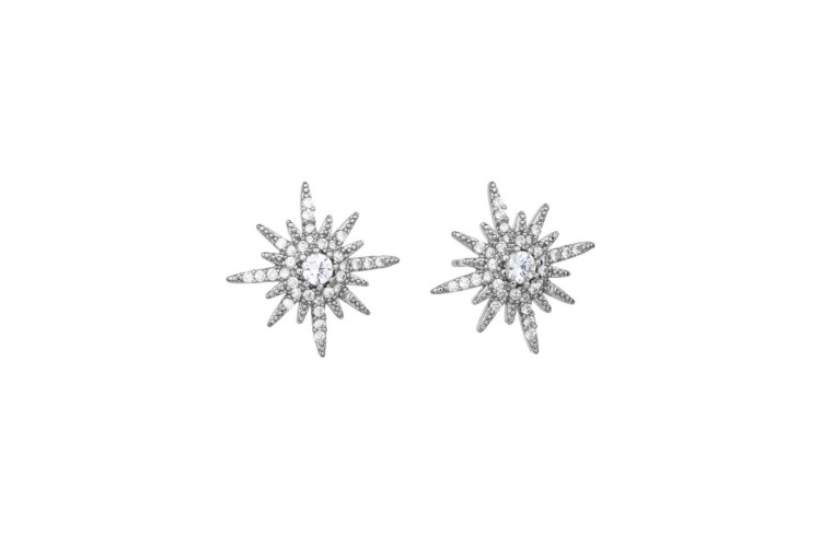 Crystal Startburst Earrings
