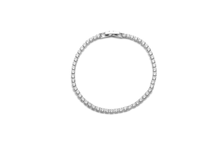 Tennis Bracelet - CZ & Silver Tone