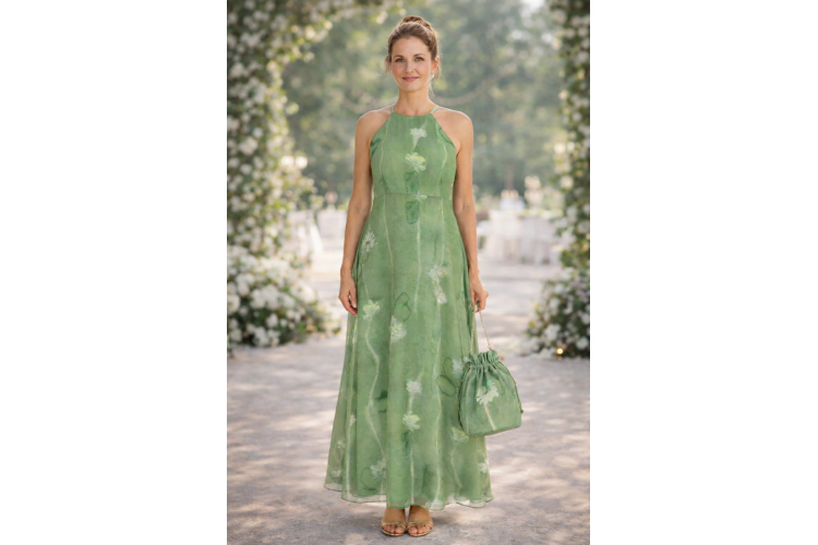 Diana Gallesi Halterneck Dress