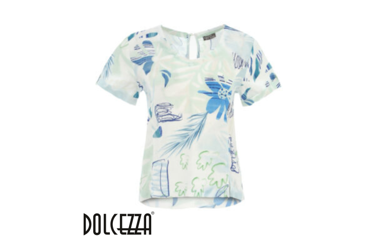 Dolcezza Linen Top 25770 | City Garden