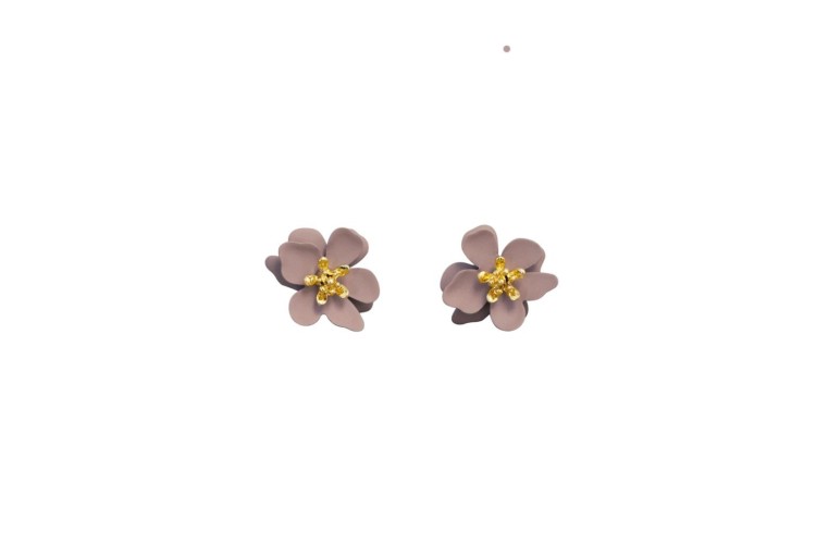 Double Layer Flower Earrings