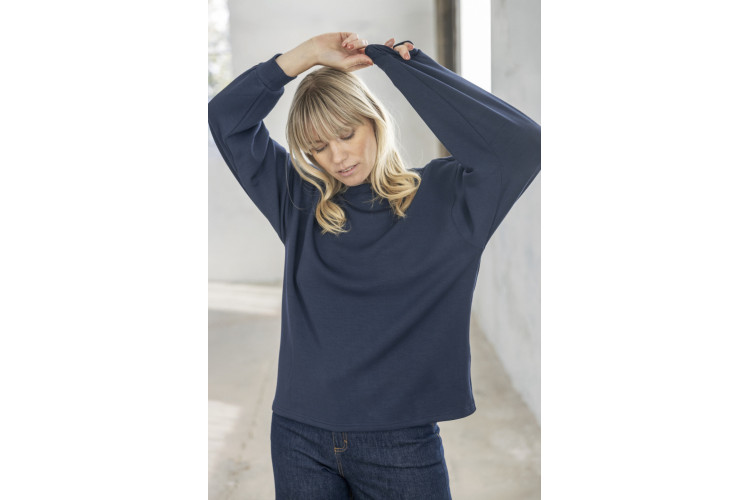 Fransa Aurora Pullover | Navy