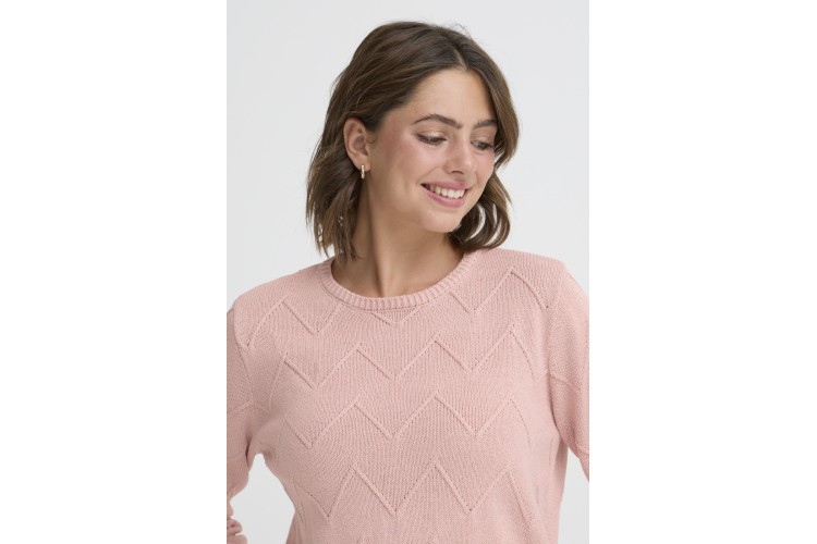 Fransa Nanni Jumper - Petal Pink