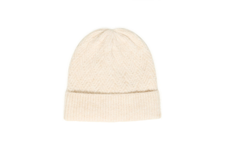 Fransa Netty Beanie | Oatmeal Melange