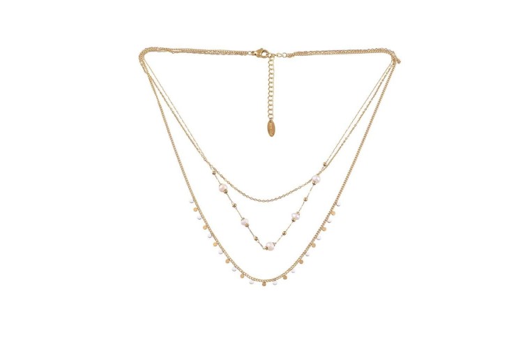 Freshwater Pearl Triple Layer Necklace