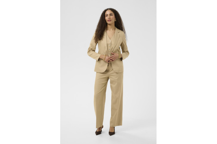 ** Cream Gia Trousers | Camel