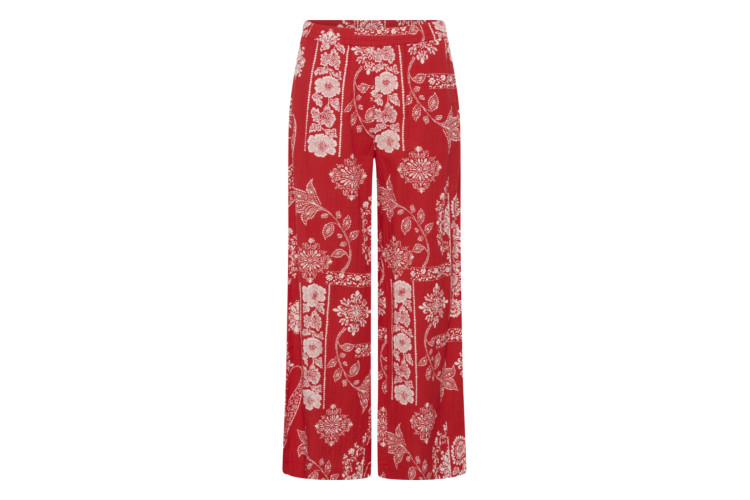 Gianna Cotton Trousers | Red