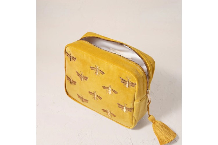 Honey Bee Wash Bag | Yellow