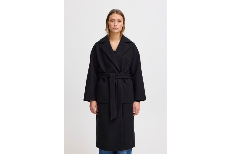 ICHI Coat Black