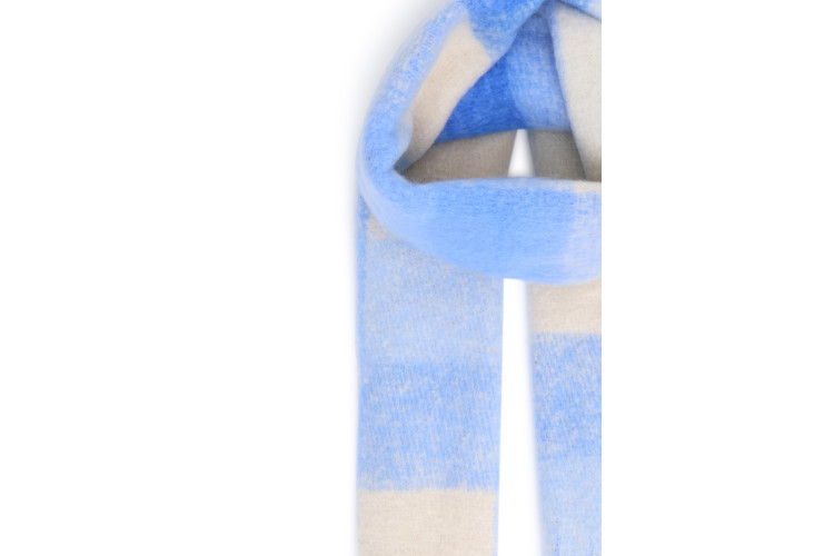 ICHI Sagao Scarf | Blue Bonnet
