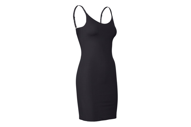 ICHI Siv Slip Dress | Black