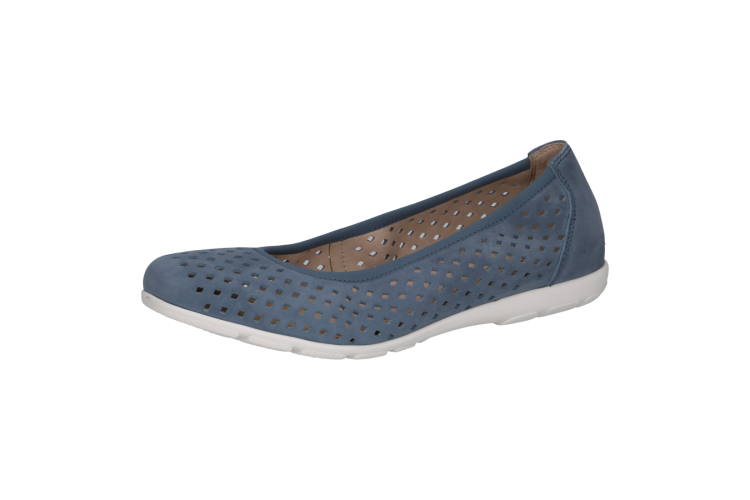 Caprice Suede Shoe 22114 | Blue