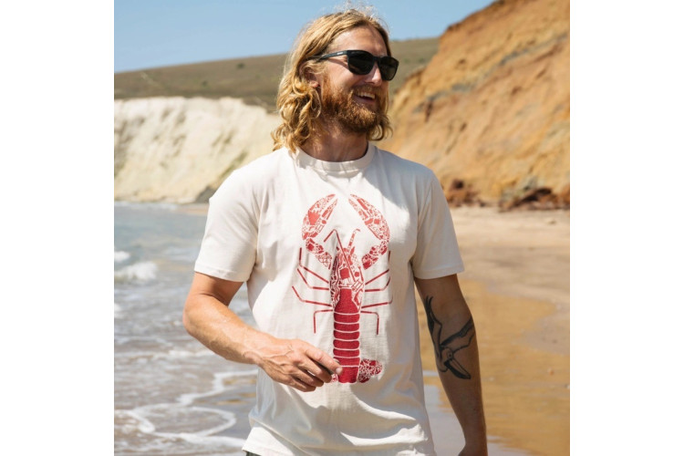 Rapanui Lobster Tee | Oat