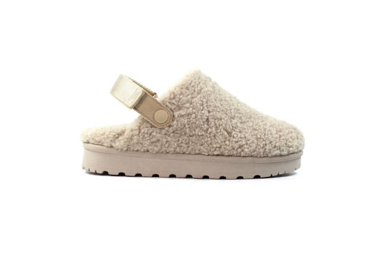 Lunar Naples Beige Adjustable Slipper
