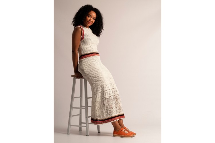 Maddison Suede Trainer Orange