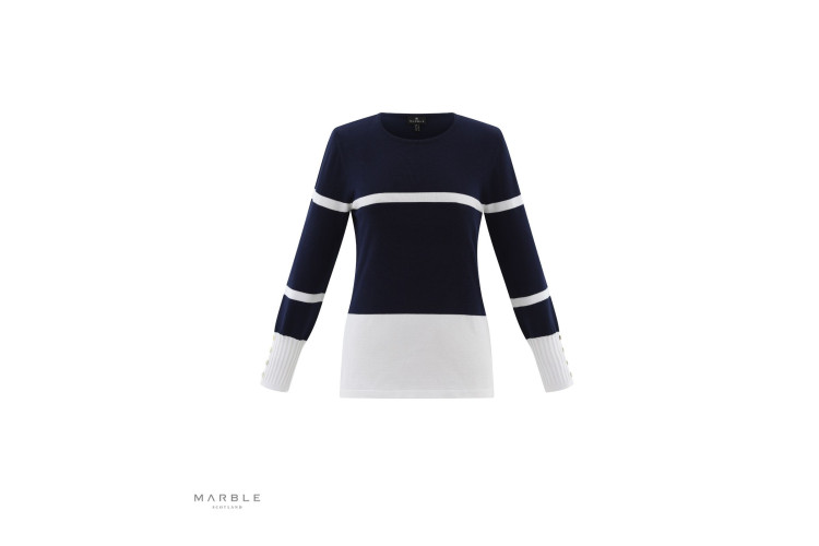 ** Marble Jumper 7810 | Navy 103