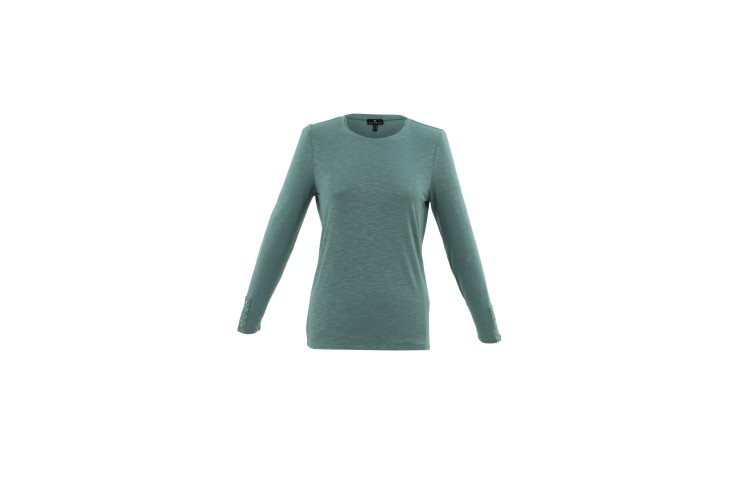 Marble Round Neck Seafoam